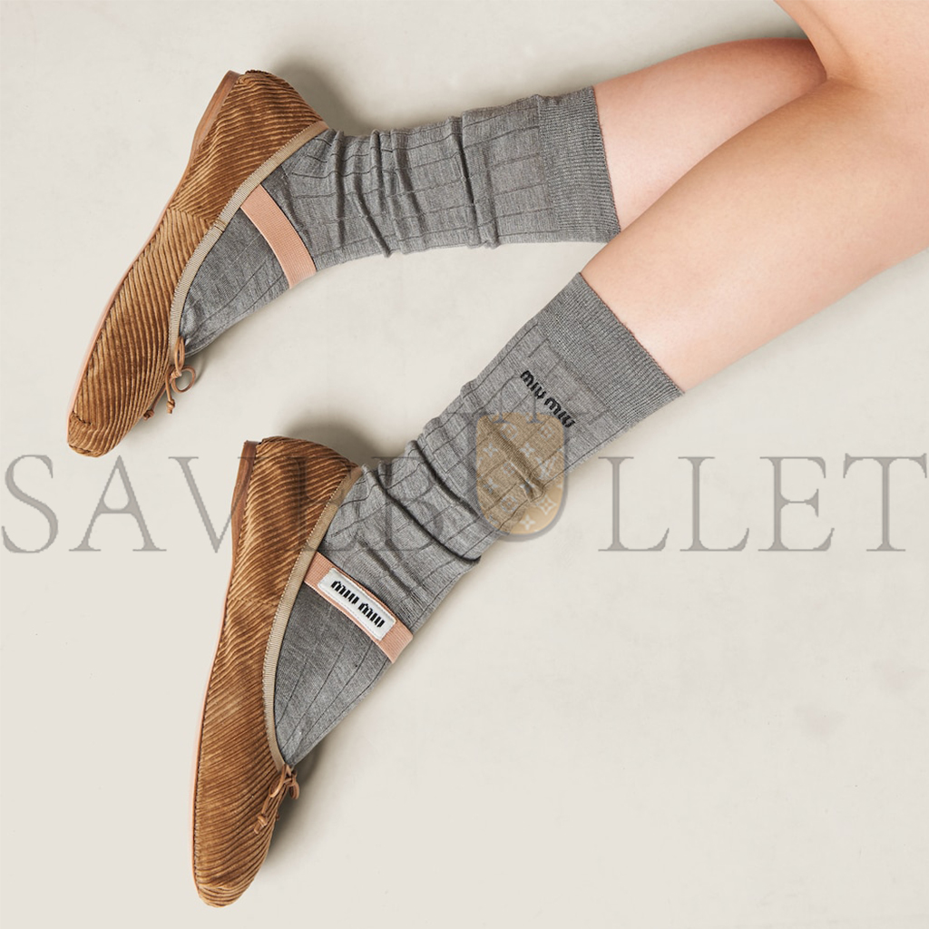 M1v M1v corduroy ballerinas 5f794d